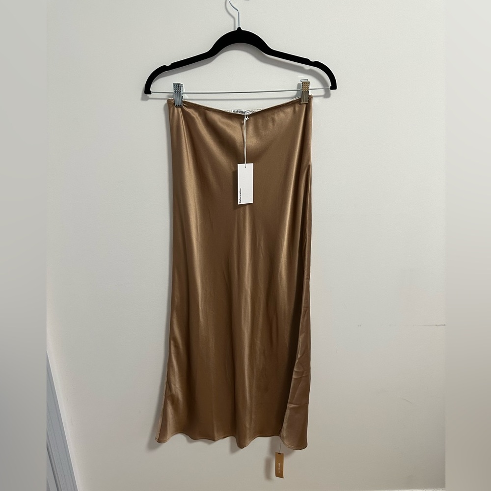 Reformation Layla Silk Skirt